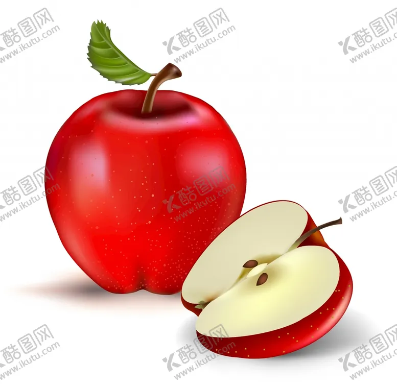 编号：53134801300511019422【酷图网】源文件下载-矢量苹果
