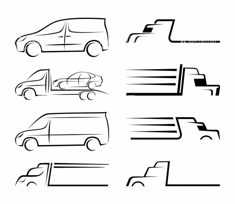 编号：55024712230740491566【酷图网】源文件下载-货车图标