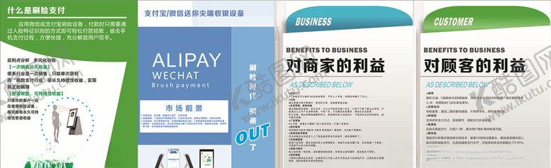 编号：38489709121119157648【酷图网】源文件下载-原创刷脸支付宣传画册极简风