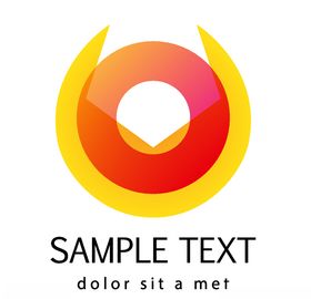 logo素材公司图标精美线条图标公司企业