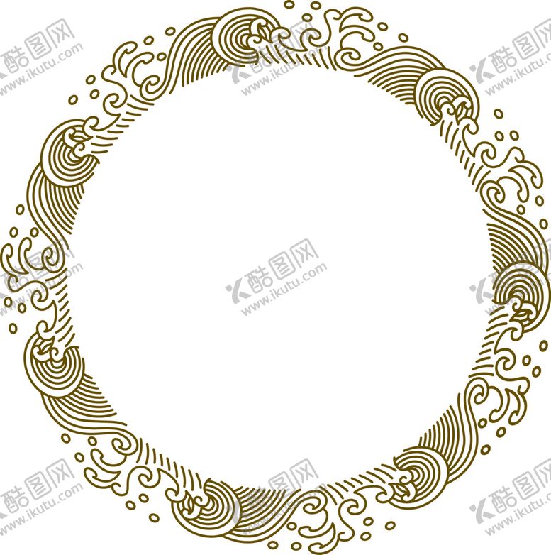编号：01893610120400187081【酷图网】源文件下载-波浪纹