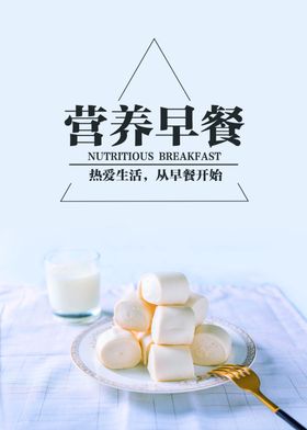 早餐海报