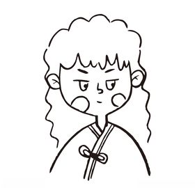 卡通女人
