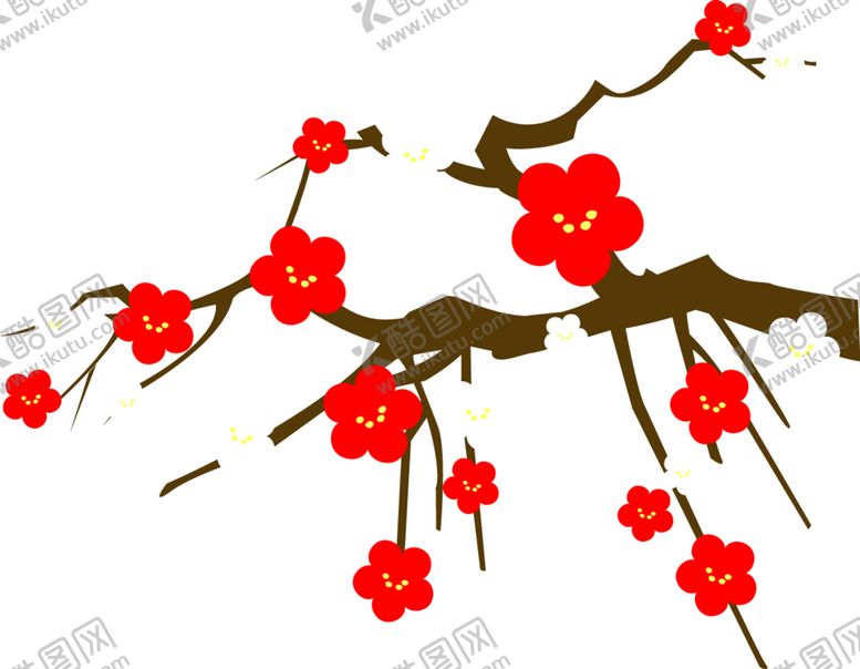 编号：35792109152347375094【酷图网】源文件下载-梅花