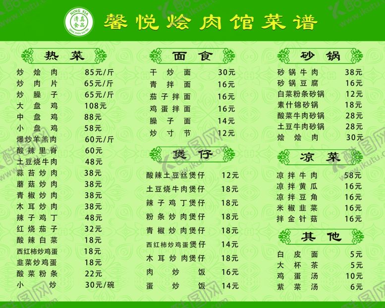 编号：72580809161239142824【酷图网】源文件下载-菜单