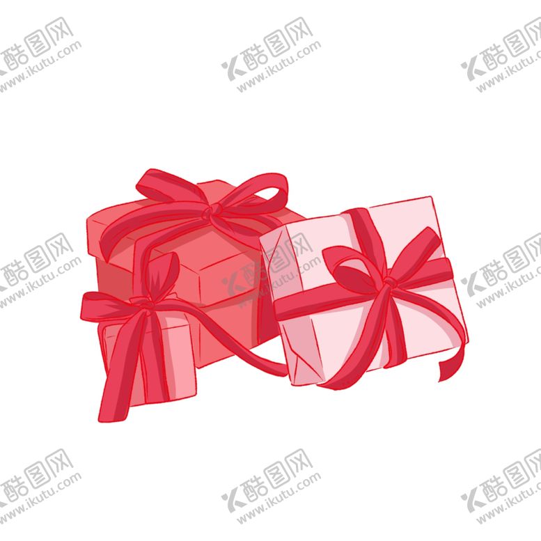 编号：68240005120300253932【酷图网】源文件下载-粉色包装礼品盒