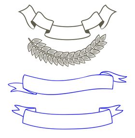 飘带图案