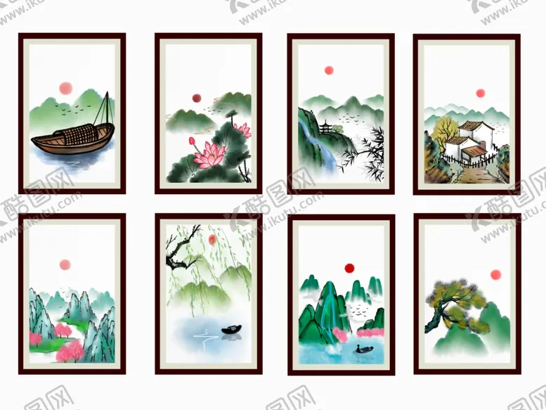 编号：14821805111008034857【酷图网】源文件下载-水墨画