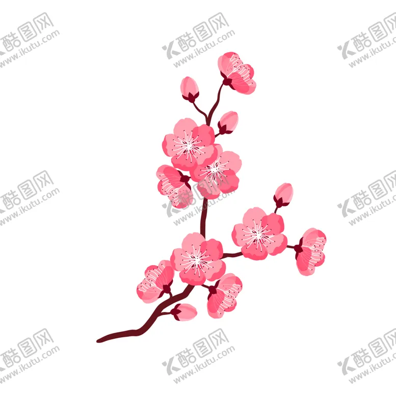 编号：43175703220734176975【酷图网】源文件下载-桃花素材