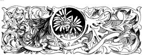 花纹边框