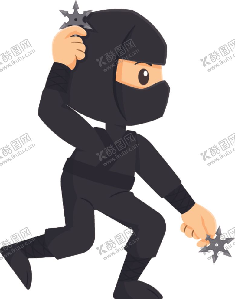 编号：83884104161412326797【酷图网】源文件下载-卡通忍者