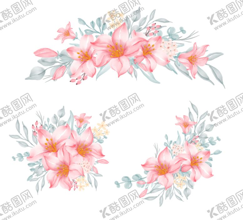 编号：17436909241512291965【酷图网】源文件下载-水彩花卉