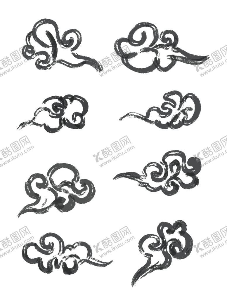 编号：14506209151941045164【酷图网】源文件下载-水墨素材毛笔画素材墨迹素材