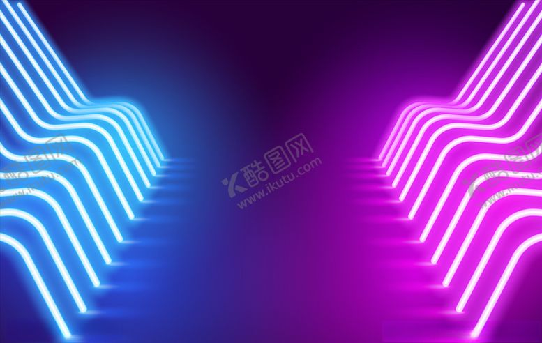 编号：34003710050244212033【酷图网】源文件下载-霓虹背景