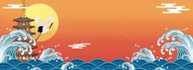 国潮插画海报宣传海报中风广告