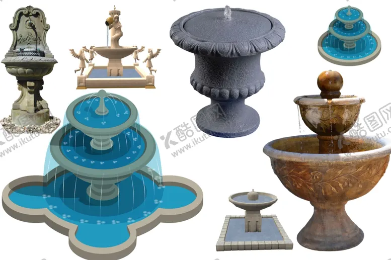 编号：11523209191433142200【酷图网】源文件下载-喷泉