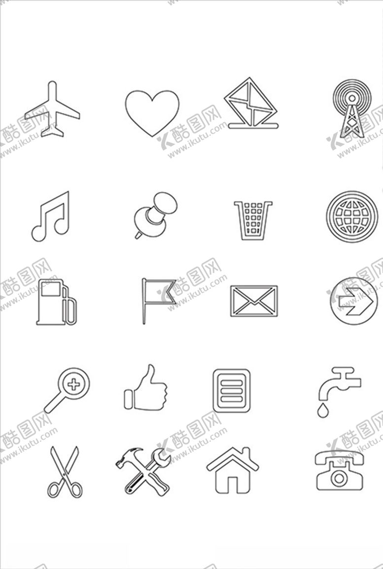 编号：28532010060705029072【酷图网】源文件下载-图标矢量图UI平面促销特卖