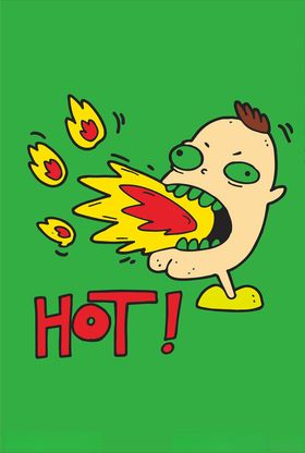 小清新涂鸦卡通插画