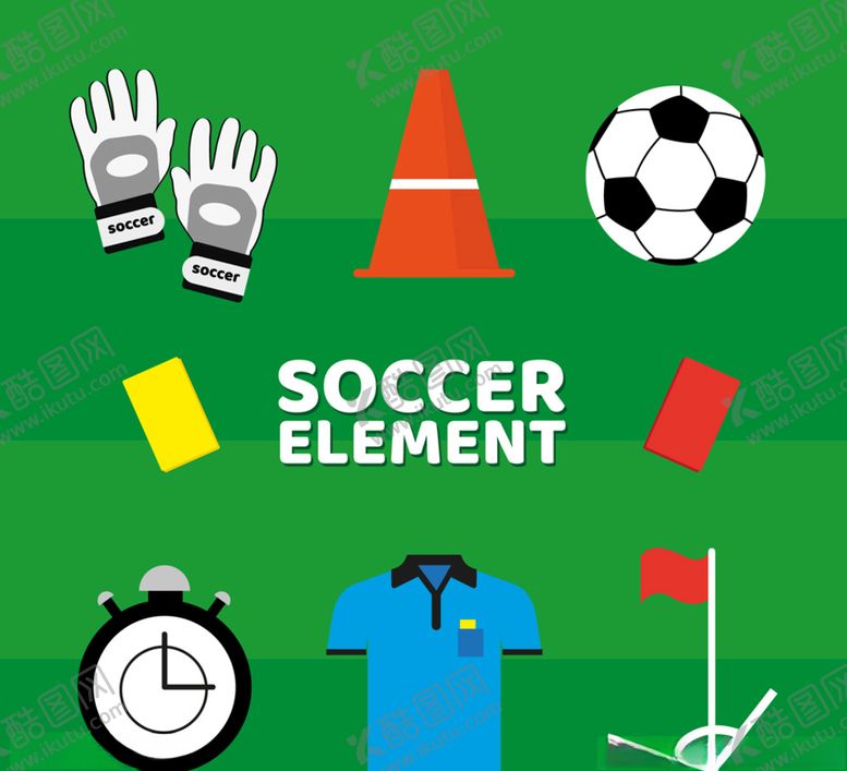 编号：98717909260914566960【酷图网】源文件下载-创意足球元素矢量素材