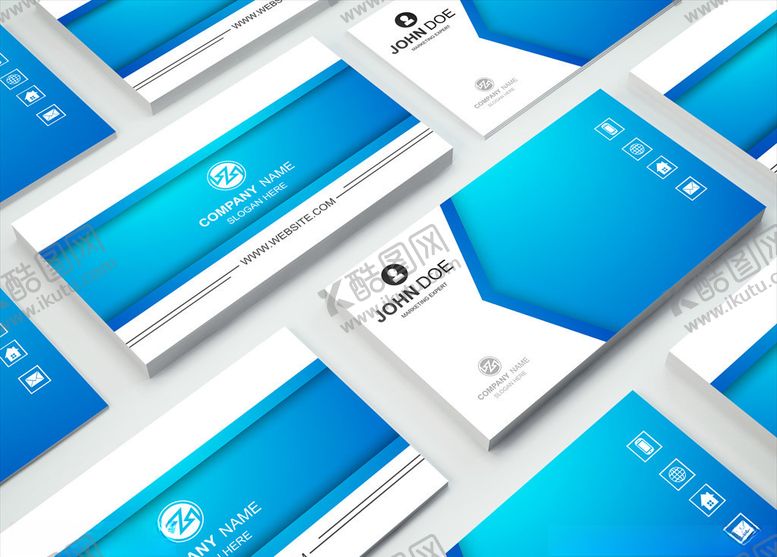 编号：44622909210139437930【酷图网】源文件下载-矢量名片模板