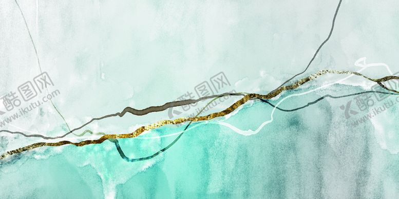 编号：05792309151522315902【酷图网】源文件下载-抽象线条装饰画