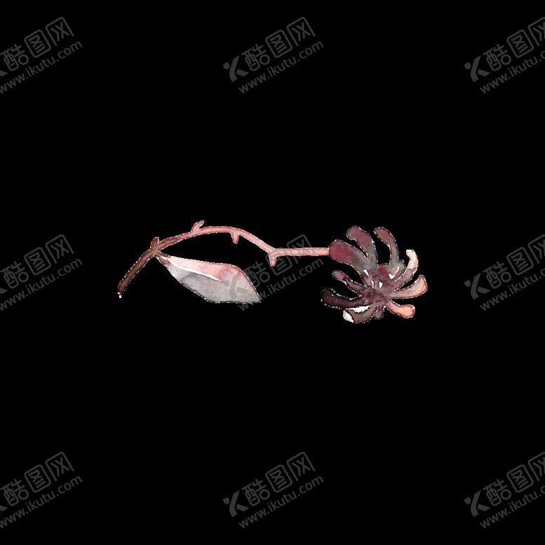 编号：54078309150732114076【酷图网】源文件下载-树叶花苞骨朵