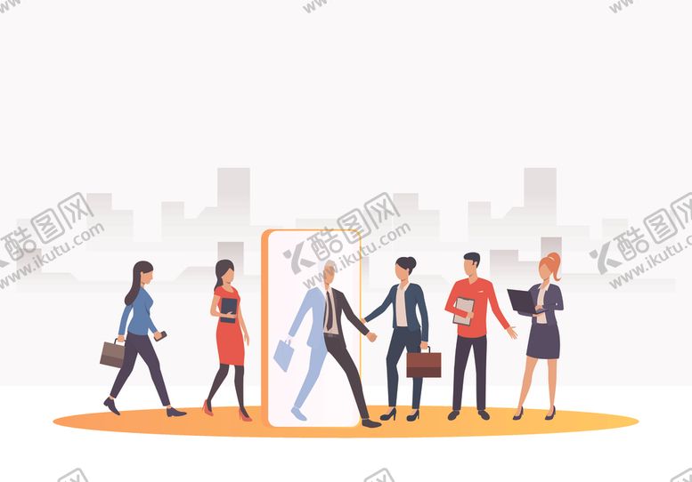 编号：22026009210346434809【酷图网】源文件下载-职场白领