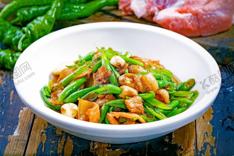 编号：38794309291202198716【酷图网】源文件下载-辣椒炒肉