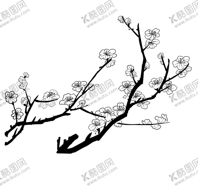 编号：58924309211848195109【酷图网】源文件下载-梅花素材