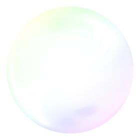 彩色透明肥皂泡气泡水泡泡泡元素