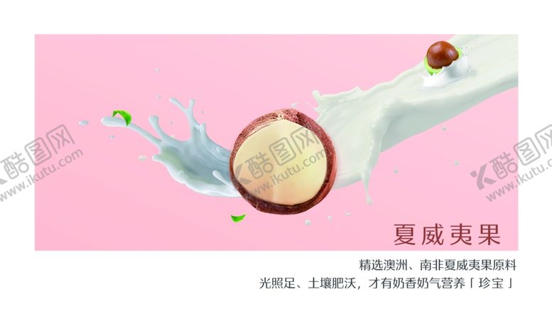 编号：45897807071836409204【酷图网】源文件下载-夏威夷果坚果海报