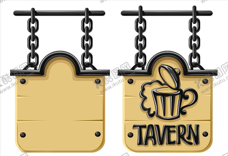 编号：80412010262142038137【酷图网】源文件下载-木质吊牌