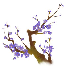 梅花免扣元素