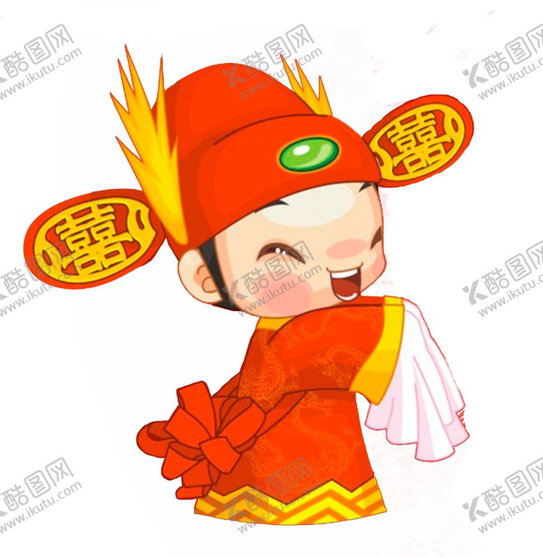 编号：20121105020634369374【酷图网】源文件下载-卡通新郎PNG免扣素材