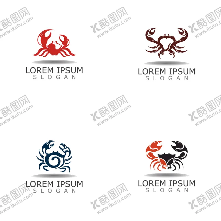 编号：10384209202251581296【酷图网】源文件下载-螃蟹logo