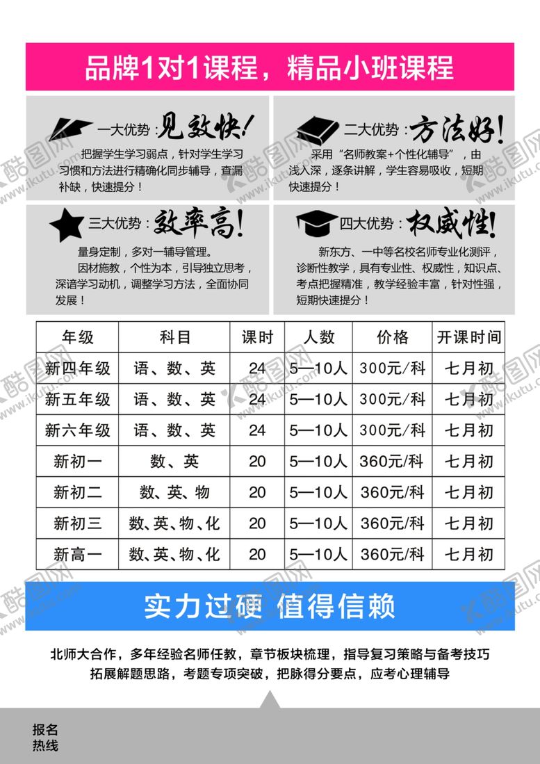 编号：64395905072341246293【酷图网】源文件下载-暑假培训班