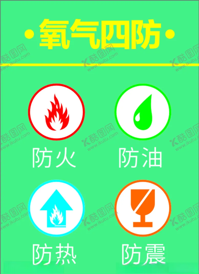 编号：69390909120854455110【酷图网】源文件下载-氧气四防卡