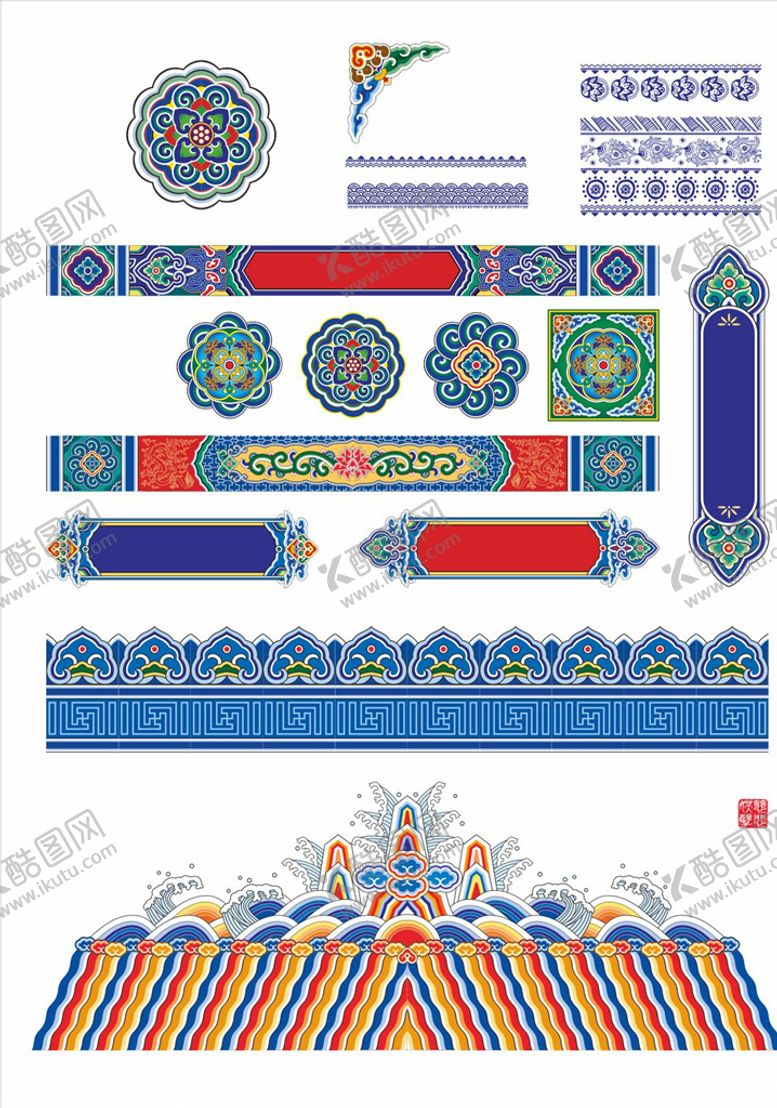 编号：15686710272246486928【酷图网】源文件下载-中式花纹