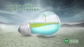 灯泡创意合成海报