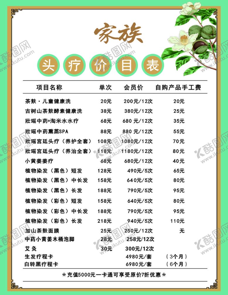 编号：31479410181343216632【酷图网】源文件下载-价目表