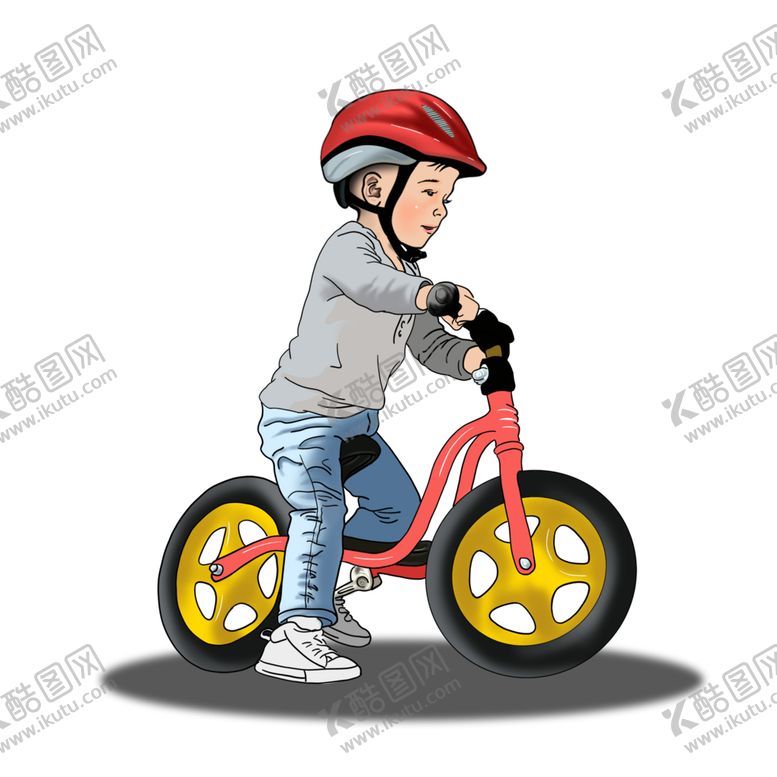编号：79714409201011235990【酷图网】源文件下载-儿童骑车