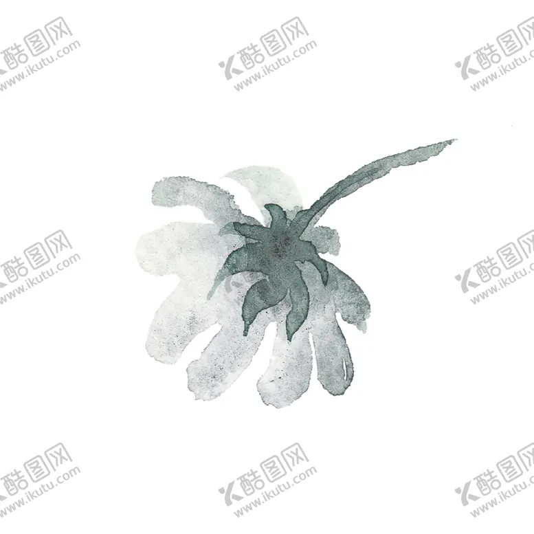 编号：52358206262219226383【酷图网】源文件下载-小清新水彩植物树枝
