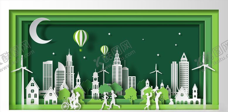 编号：84066010060234323910【酷图网】源文件下载-绿色城市