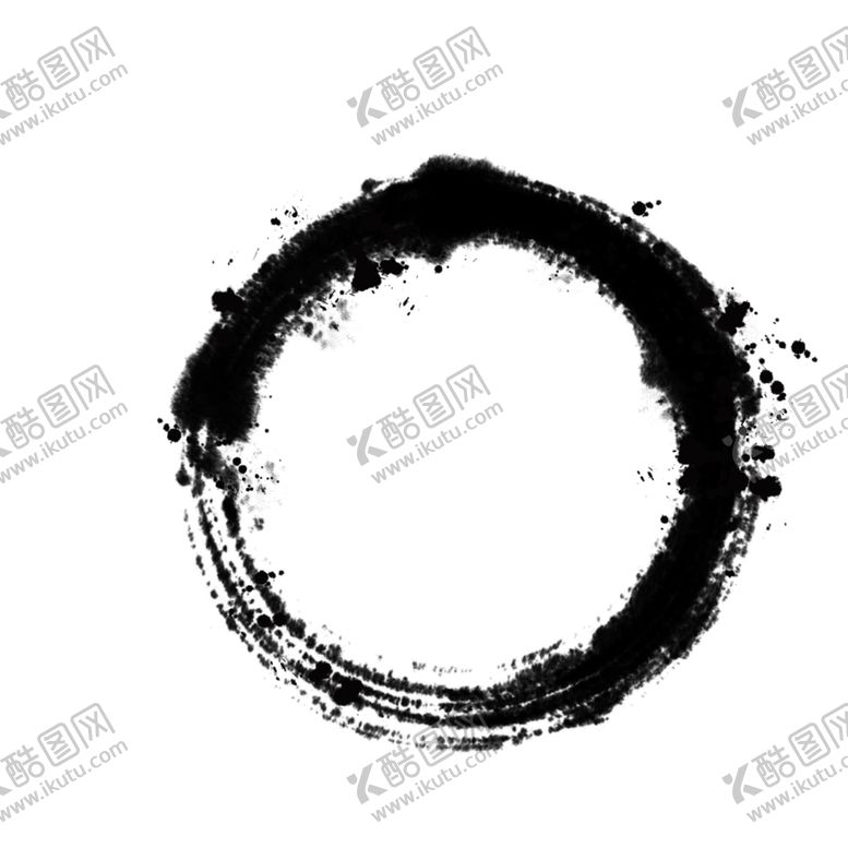 编号：73209204171556103109【酷图网】源文件下载-卡通水墨元素