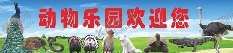 编号：59526510110036043952【酷图网】源文件下载-动物乐园