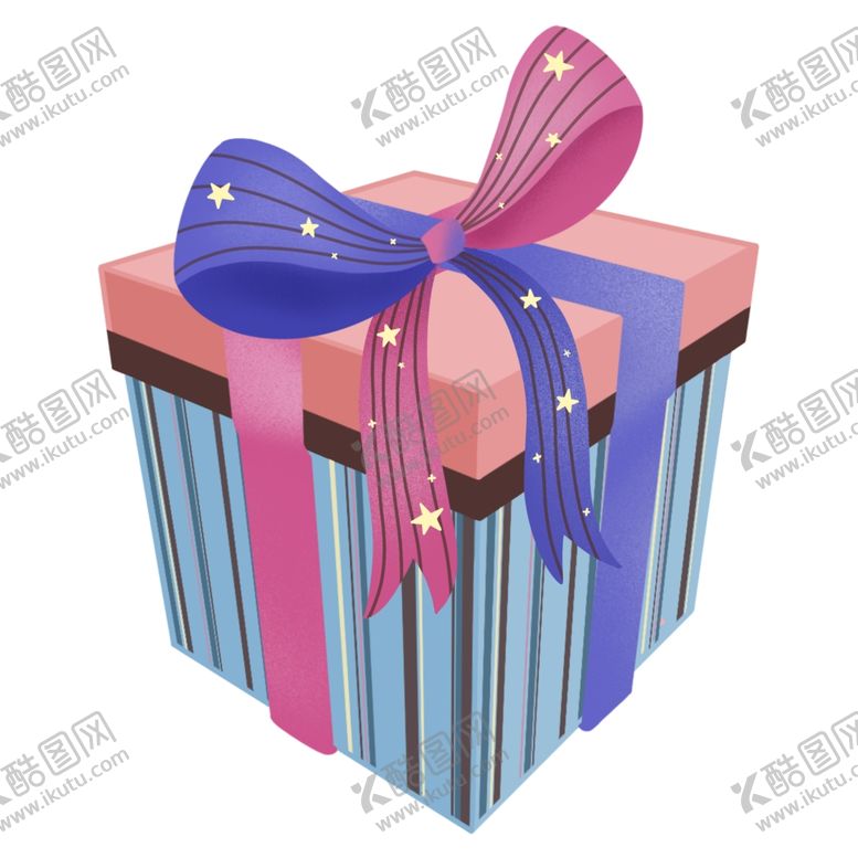 编号：99291105010017398313【酷图网】源文件下载-立体精美礼物盒插图