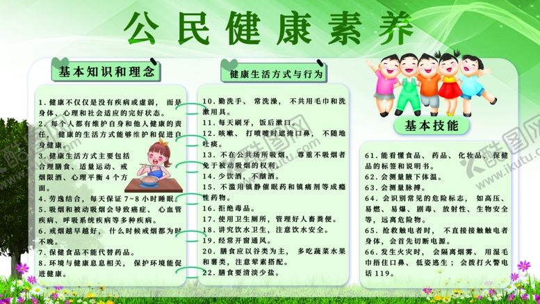 编号：82012701151126549316【酷图网】源文件下载-公民健康素养