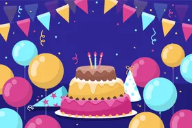 生日背景图片壁纸节庆祝