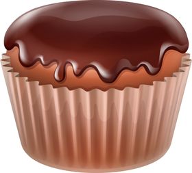 杯子蛋糕插图png免抠图甜品