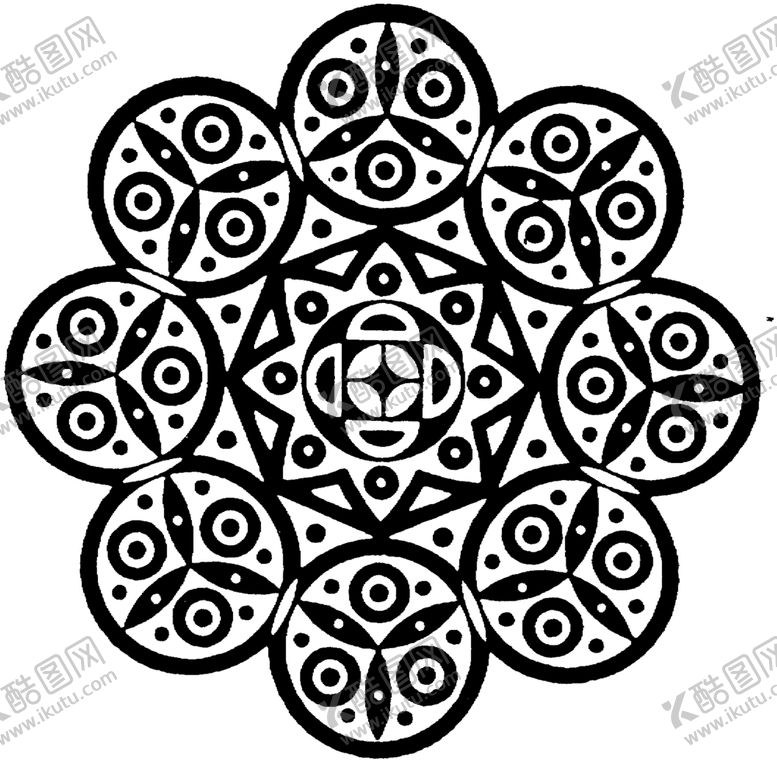 编号：37226507021609293082【酷图网】源文件下载-镂空花图案
